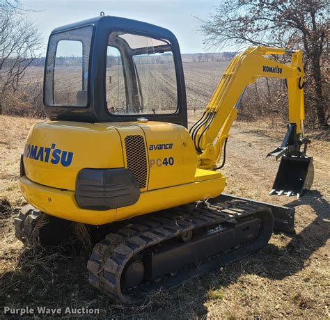 how to start a komatsu pc40 mini excavator|komatsu pc40 used parts.